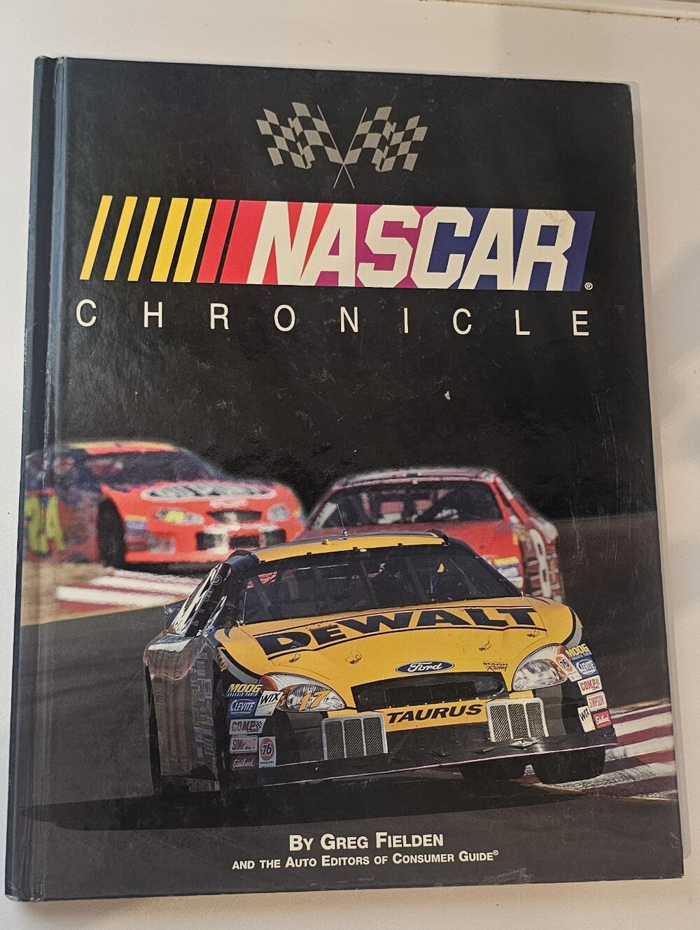 NASCAR Chronicle Hardcover Book - Yellow & Black Cover